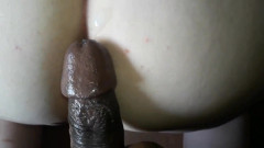 Real homemade BBW BBC porn: Bbc debajo de camvu en perrito
