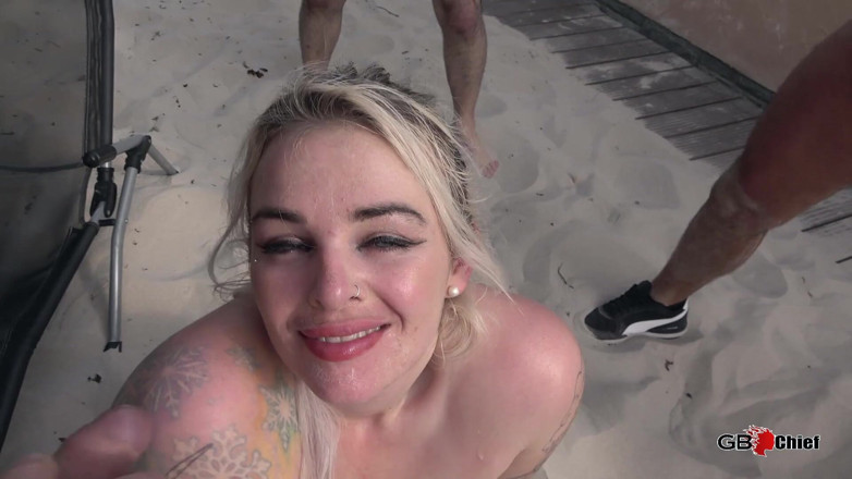 GangBang-Dream: Al aire libre, preñada en gangbang de leche para milf...