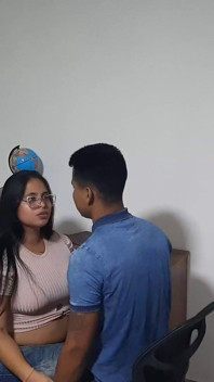 Melany Provokes Her Stepbrother