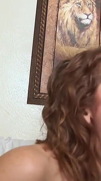 Chunky and Busty White Housewife Hard Banged by a Big Black Cock
