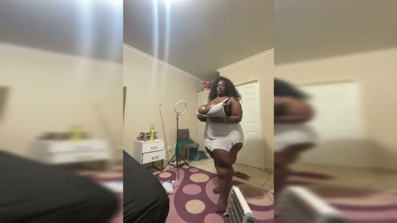 Legendary Booty Overdose: Black BBW Striptease