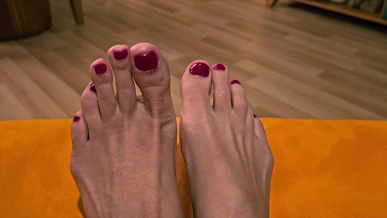 Misses_Jenny: Pedikúra nohy fetiš dlouhá show