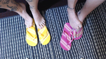 Abby Anna: Flipflops compilation 7 video