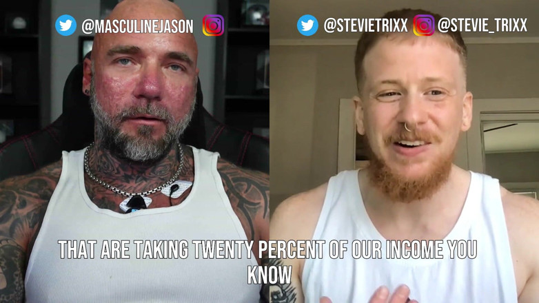 Raw and Uncensored with Masculine Jason: Porn Star Confessions - Stevie Trixx (episode 22)