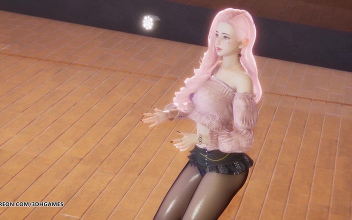 3D-Hentai Games: Hyolyn - сексуальный стриптиз Лиги легенд, хентай без цензуры, 4K, 60fps
