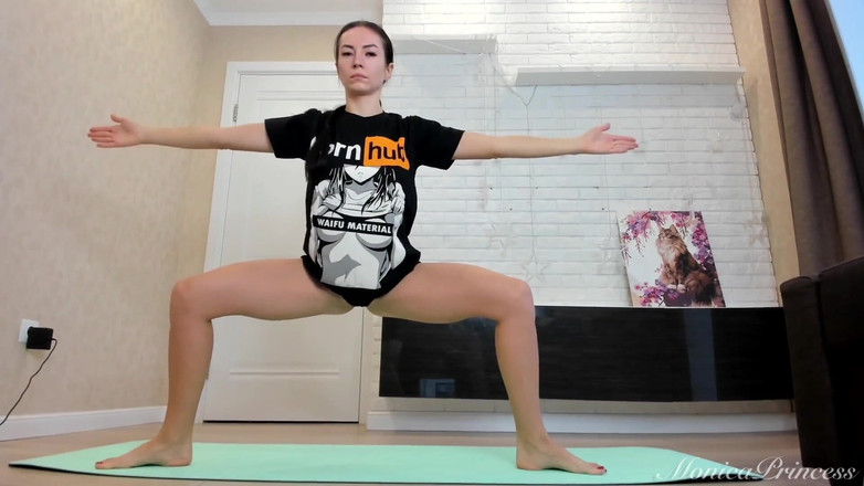 Princess Monica: Hatha Joga, Równowaga i Rozciągnięcie - Live Stream