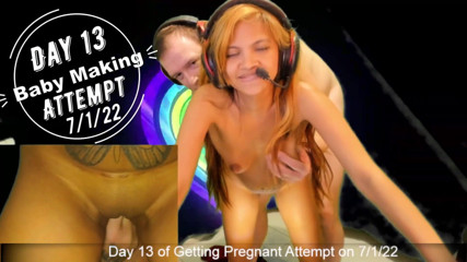 SexyGamingCouple: Dia 13, tentativa de procriação da esposa - SexyGamingCouple