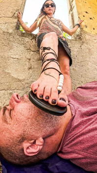 Soles and Submission in Gladiator Sandals