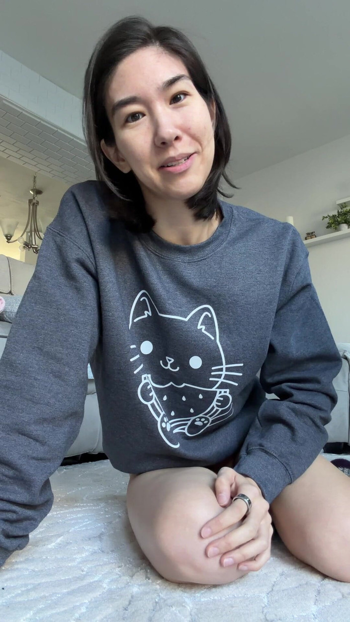 Ms_Emmy_Lynn: Em Gems dalam baju renang crewneck