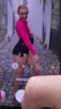 German Scout - Tiny PAWG teen Sandra Zee pickup and fuck at street casting