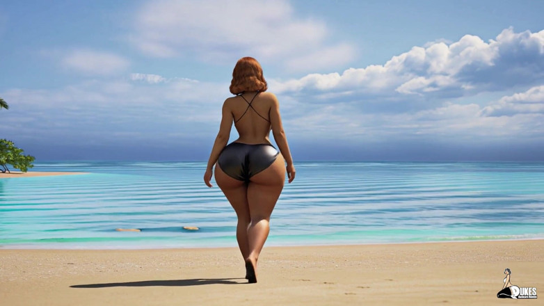 Dukes Hardcore Honeys: Pawg berpantat besar Mrs. Keagan Beach Mengusik