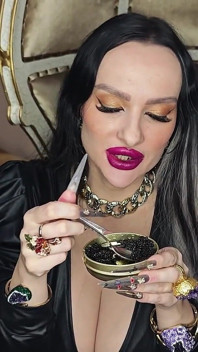 I Eat Black Caviar, Tease You with Extremely Long Stiletto Nails and Humiliate You