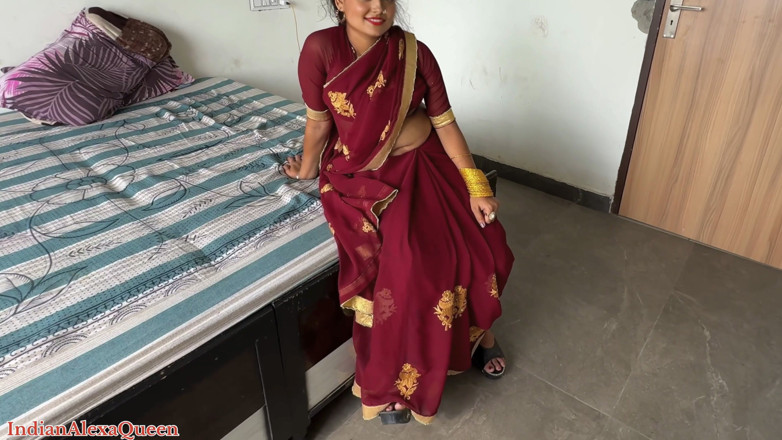 IndianAlexaQueen: Tante seksi india ini lagi asik ngentot sama abang ipar...