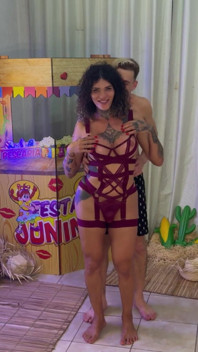 Come See What a Delight Happened in This São João 2025 Sabrina Being Passive and Taking a Lot of Dick