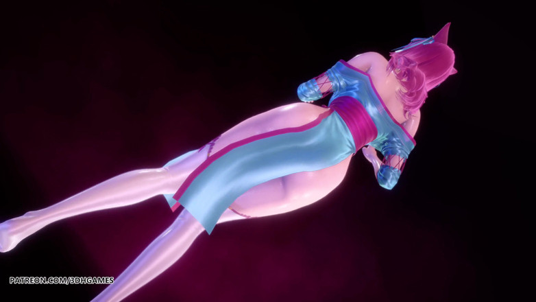 3D-Hentai Games: [MMD] IU - Lilac Spirit Blossom Ahri Sexy Striptease League Of...