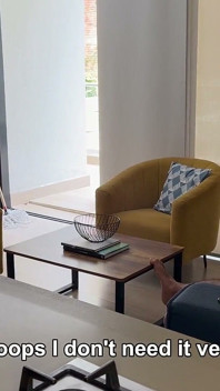 Cleaning Girl Is Surprised with an Indecent Proposal