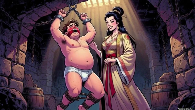 Gagged AI Cartoons: Порабощена для принцессы