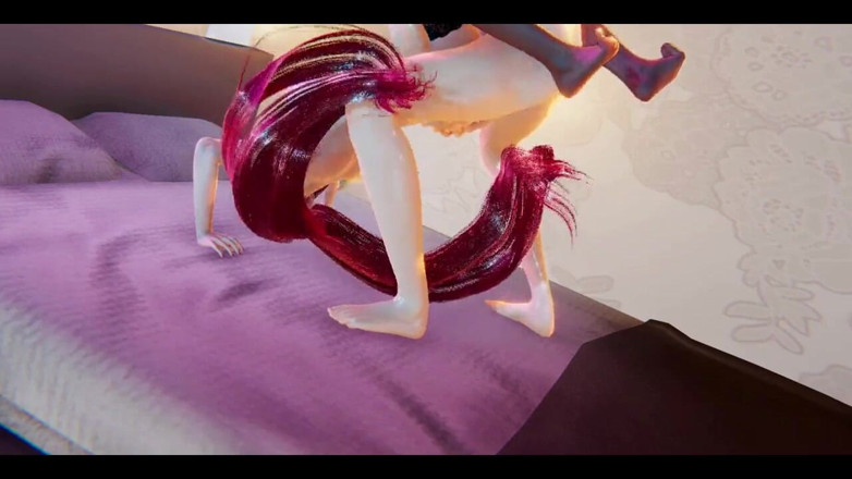 HentaiTubes: Hs dxd hentai - Rias Gremory follada duro en su cuarto...
