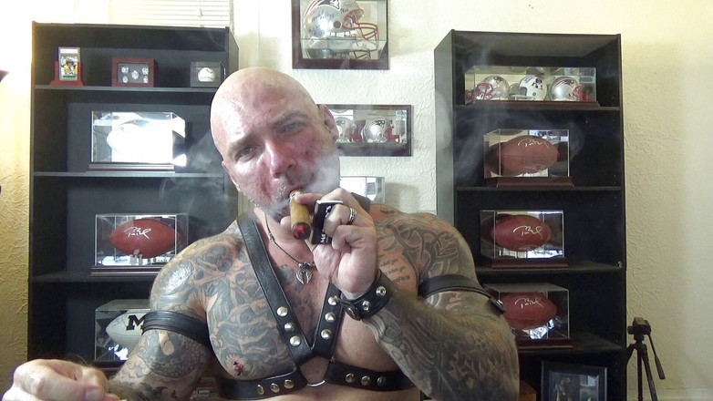 MasculineJason - Jason Collins: Hakimiyet/deri/sigara içme/efendi/köle!