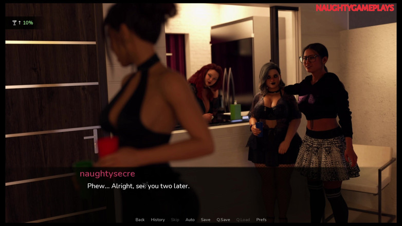 Naughty gameplays trans: Uitbarsting Dreigend (deel 24) - Door Morriganrae