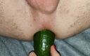 Wild Life PA: Gli piace un grosso cetriolo nel culo - verdura scopata anale