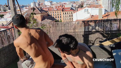 The bareback attack dungeon: Bruno šuká surovou Y Alexi Clark
