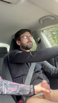 Sie konnte es kaum erwarten - MILf blowjob &handjob während der fahrt - öffentlicher auto-sex kingyordanov