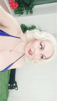FemDom joi vídeo: sexy quente loira amante Arya Grander