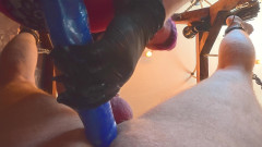 The Izars: 女主人Izar和乳胶泡沫在地牢 第4部分