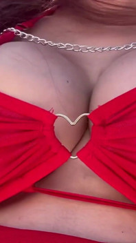 Artemisia Love Walking Outdoor Big Juicy Boobs Close up Public Session