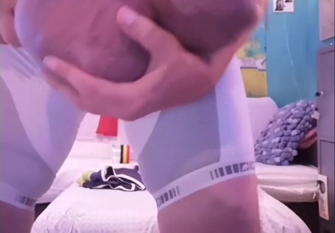 Monster_Meat_: Bed time stories in nylon bulging plus naked showoff