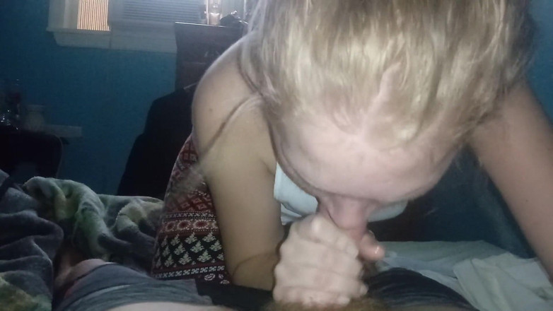 Luckys Charms Playhouse: Hot teen sucking dick swallowing cum