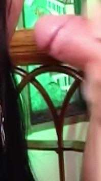 Guy with a Big Cock Fucks a Hot Big Tit Tranny After a Party