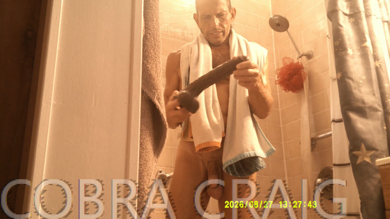 COBRA CRAIG: 8-27-2026 Cobra Showers Late Cuz Bitch I've Been Busy Since....