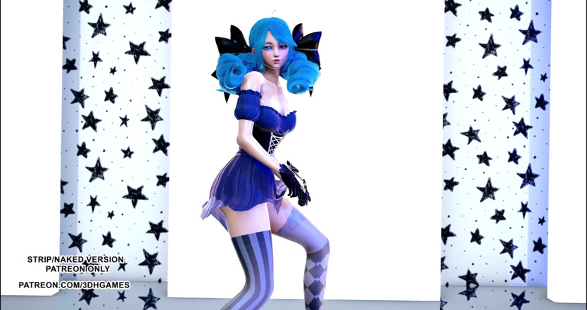3D-Hentai Games: Bestie - Excuseme Gwen seksowna liga legend kpop