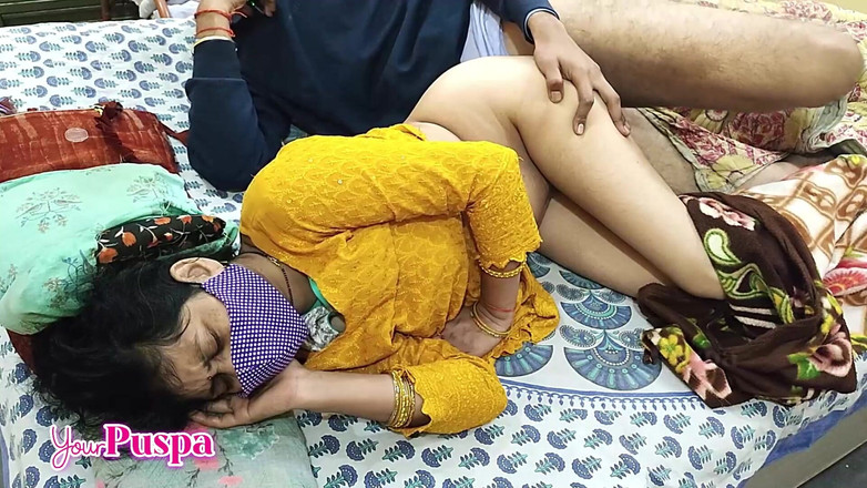Your Puspa: Desi Punjabi šuká se svým zlobivým nevlastním synem 