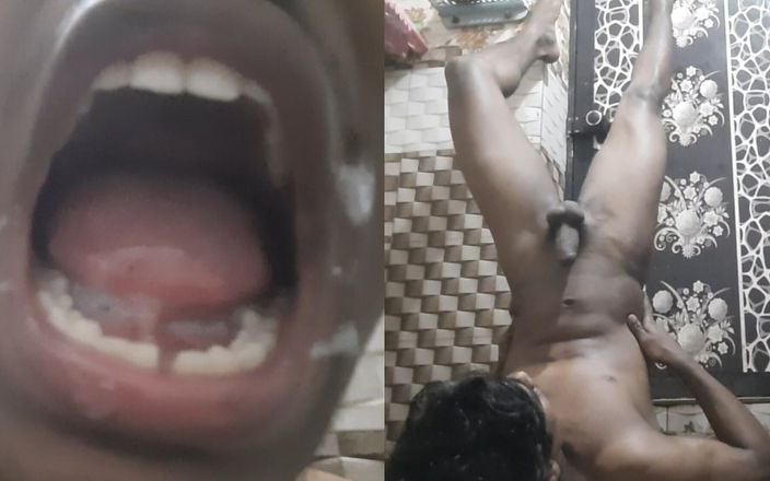 Whey incognito: Un băiat sexy și-a ejaculat sperma în propria gură