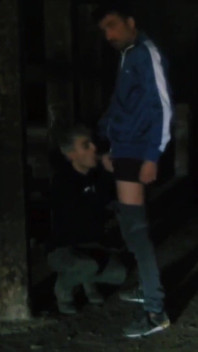 All'aperto e il mio cazzo duro