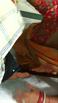 Delhi Bhabhi Wearing Saree for Function but Boyfriend Knocked Door and Fucking Hard in Ass and Mouth
