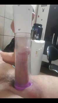 I'm Using This Pump and It's a Delight to Feel My Penis Getting Bigger and Bigger!