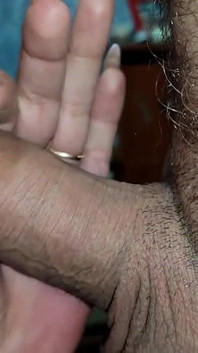 Sesso orale e vagina con preservativo