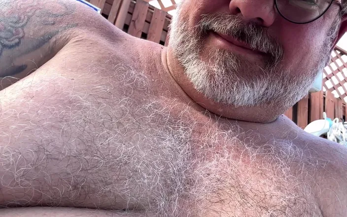 Hand-Free-Daddy-Chub: Masculine Big Fat Bear 41 Minutes of Bear Cum