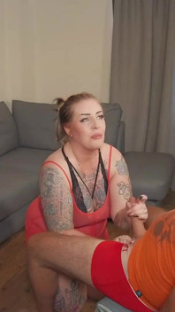 Haydie에게 펠라를 받는 셰프피 샷