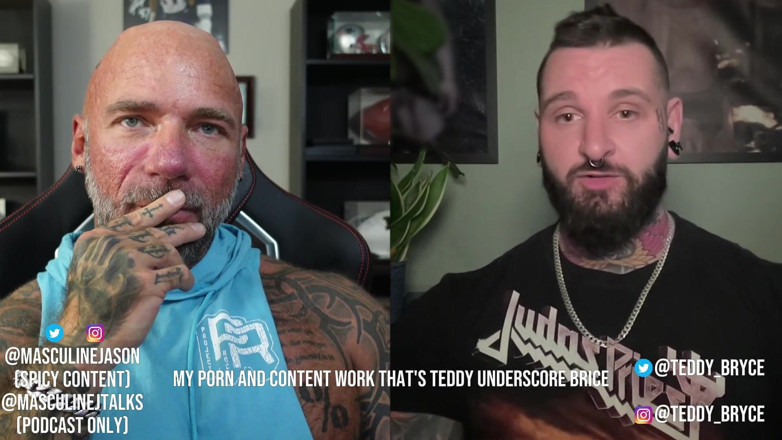 Raw and Uncensored with Masculine Jason: Porn Star Confessions - Teddy Bryce (episod 130)