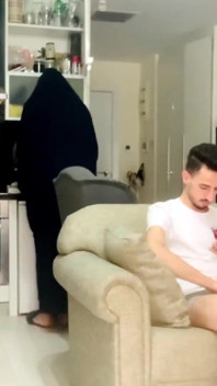 An Arab Boy Fucks Step- Stepmother Because He's Still Learn How to Have Sex. and Thestep- Stepmother Doesn't Mind Teaching Her Step Son