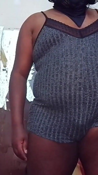 Sissy Showing Her Chubby Body.