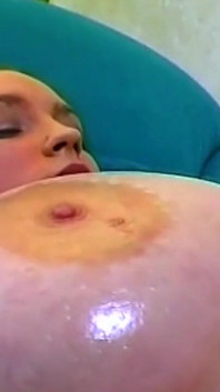 Busty Mature Babe Squirts Milk While Fingering Wet Pussy