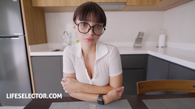 LifeSelector: Screwing Your Hot Spex Slut Roomate Maya Lis in a...