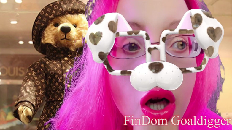 FinDom Goaldigger: Maricas cadela, pelúcia, transformação de brinquedo