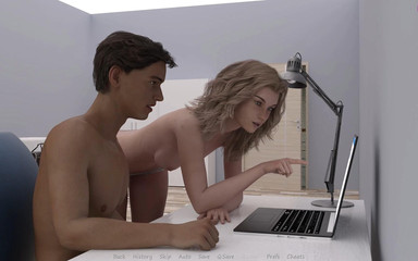 Adultgameplayvideos studio: Istri saudara tiriku #53 - Justine menjelaskan dokumennya secara detail kepada John